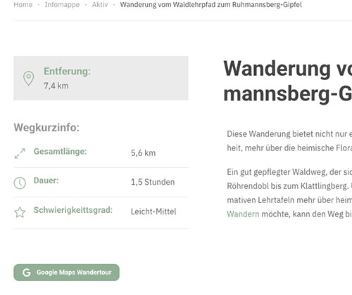 wanderungen