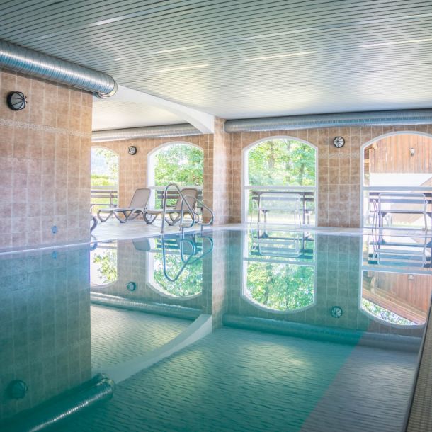 Die Pools im Feriendorf