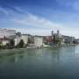 Dreiflüsseeck in Passau