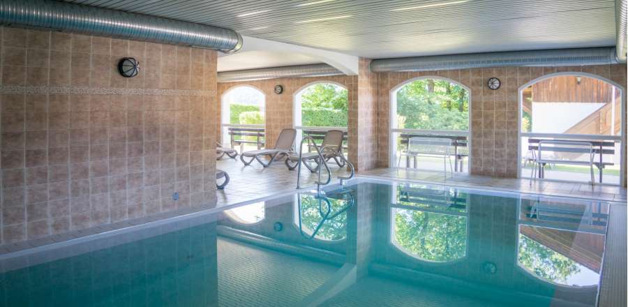 Die Pools im Feriendorf