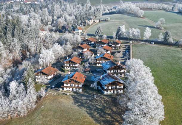 Feriendorf im Bayerischen Wald - Winterliche Idylle